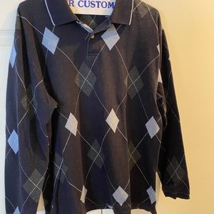 💜 3 for $20 MENS COLLARED  LONG SLEEVE SWEATER